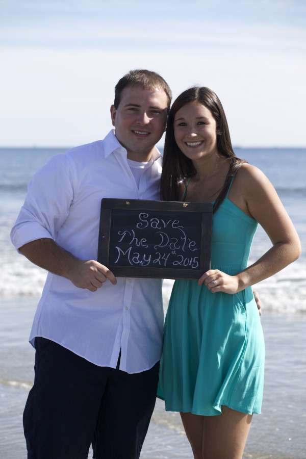Ashley Deslauriers and Nick Sheehan