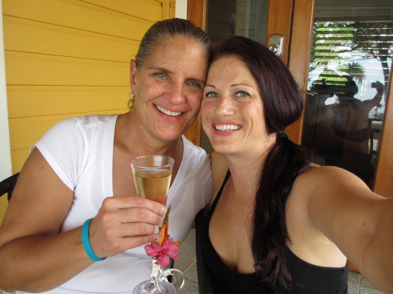 Beth Hanson and Gina Gabrielson