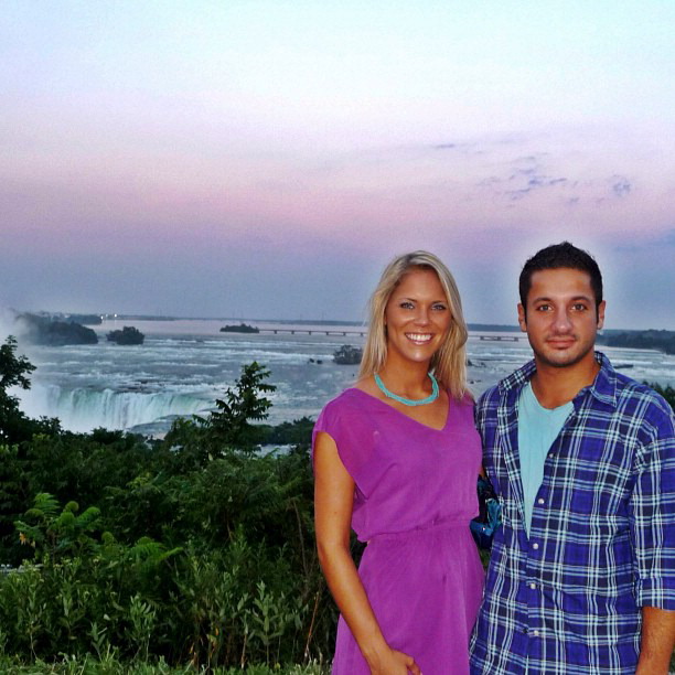 Courtne Coates and Ali Kavianpour