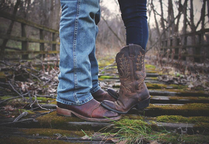 Victoria Peck and Austin Stille